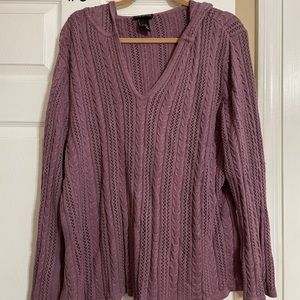 Lane Bryant, hooded sweater 18/20